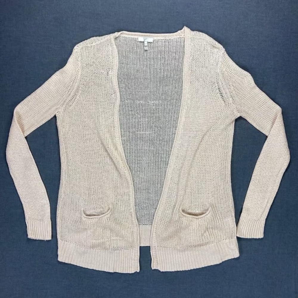 Chic Open-Front Women's Cardigan in Cream